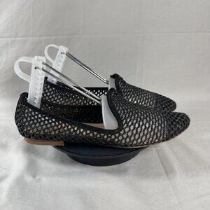 Zara Women's Black Griffin Woven Loafers Shoe Size EU 38/US 7.5